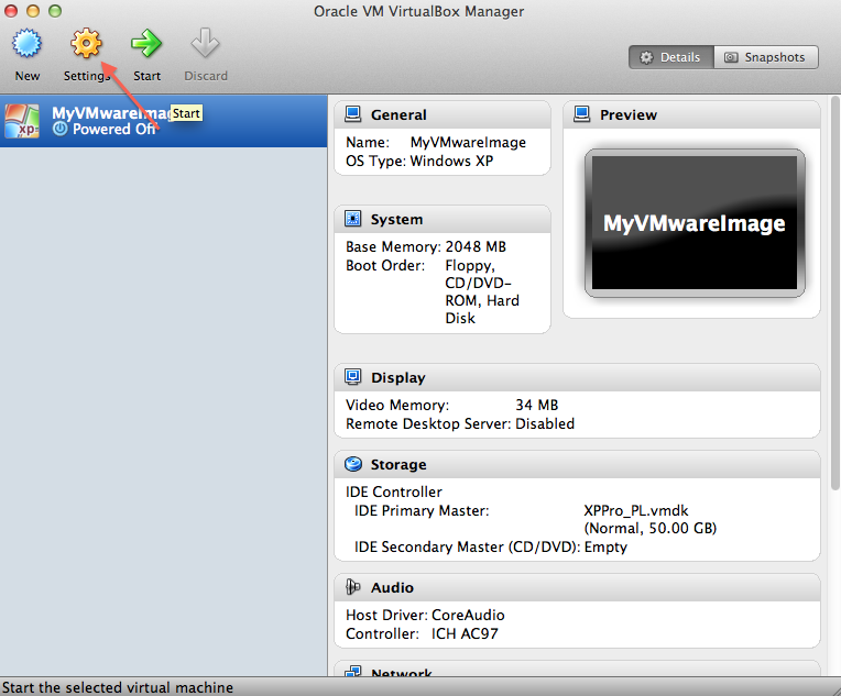 how to run mac os x yosemite in vmware player