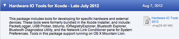 Installing Network Link Conditioner - Hardware IO Tools for Xcode